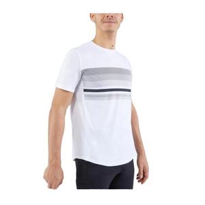 Lightweight <b>Mens</b> <b>White</b> Printed <b>Short</b> <b>Sleeve</b> T <b>Shirt</b> Soft Cotton Polyester Fabric T <b>Shirt</b> OEM ODM Wholesale Custom Logo <b>Mens</b> Tee - Product Image 1