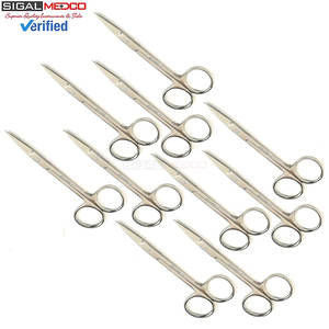 Tijeras de Precisión Iris Micro Dissecting Lab, 4.5, Punta Fina, Rectas, Acero Inoxidable, Instrumentos Quirúrgicos Manuales de Precisión, CE - Product Image 3