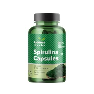 Cápsulas Vegetales de Espirulina Premium, Extracto Puro en Polvo a Base de Plantas de Alta Calidad, Estándar de Exportación, a Granel, de Fábrica - Product Image 1
