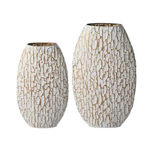 Vase de table en métal facilement transportable, design industriel, résistant à la rouille, finition argentée, pot de fleurs décoratif en métal, décoration moderne pour la maison - Product Image 6