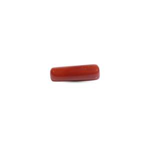 Cabujón Ovalado de Coral Rojo de 7.8 Ct Hecho a Mano, Gema Suelta para Joyería Fina - Product Image 3