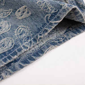 Pantalones Cortos de Mezclilla Elegantes de Primera Calidad para Hombre, Diseño Personalizado 2025, Nuevos Pantalones Cortos Transpirables 100% Algodón en Venta - Product Image 2