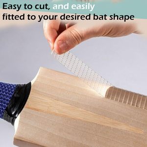 Cinta de protección para bordes de bate de críquet, fibra de vidrio, autoadhesiva, resistente a grietas, duradera, impermeable, equipo deportivo de alto rendimiento - Product Image 6