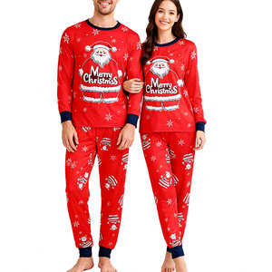 Conjunto de Pijama Navideño Unisex de Fabricación Profesional con Material Transpirable y Comodidad Festiva Acogedora - Product Image 1