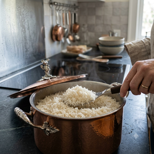 Ollas de Cobre Martillado de Alta Calidad al por Mayor, Ollas Profundas para Cocinar con Perilla y Asa Plateadas con Diseño de Mickey, Juego de Utensilios de Cocina para Chefs - Product Image 2