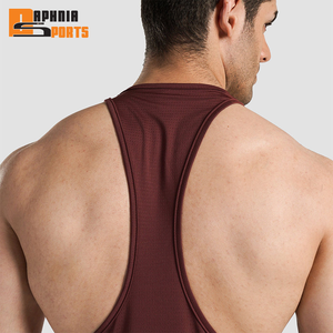 High Quality <b>Men's</b> <b>Sleeveless</b> Singlets Oversized Blank <b>Tshirt</b> Custom Logo Fitness Sports Plus Size <b>Men</b> Gym Tank Top - Product Image 5