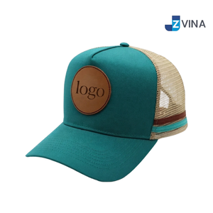 Gorra Trucker de Malla con Logotipo Personalizado, Gorra Snapback con Franja Lateral Bordada para Uso Casual al Aire Libre - Product Image 3