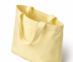 Yellow <b>Canvas</b> <b>Tote</b> Bag Medium Size Shoulder Handle baby Shopping Bag for Daily Use - Product Image 6