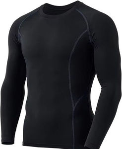 <b>Mens</b> <b>Compression</b> Sportswear <b>Shirt</b> Breathable Quick Dry Fitness Running Exercise Gym Training Apparel Custom Design - Product Image 6