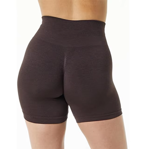 Shorts Deportivos de Cintura Alta para Mujer, para Gimnasio, Yoga, Correr, Diseño Transpirable que Absorbe el Sudor, Tela Premium para Mayor Comodidad - Product Image 2
