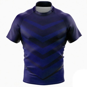 Nouvelle arrivée, maillot de rugby personnalisé pour hommes, de haute qualité, en tissu d'équipe professionnelle, imprimé, respectueux de l'environnement - Product Image 3