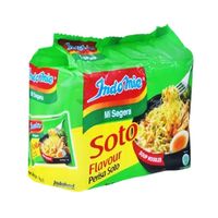 Soto Flavor Instant Spicy Seasoning Pack Wheat Flour Fried Traditional Halal Mi Soup