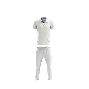 Maillots et pantalons de cricket personnalisés de haute qualité, unisexes, courts, 100% polyester, protection UV, respirants, séchage rapide - Product Image 4