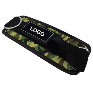 สายรัดข้อเท้านีโอพรีนปรับได้ พร้อมห่วงรัดสองวง ระบายอากาศได้ดี ทนทาน ป้องกันได้รอบด้าน เหมาะสำหรับการยกน้ำหนักและการใช้งานในโรงยิม - Product Image 5