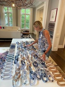 Cadena Decorativa de Resina ICON, Hecha a Mano, de la Mejor Calidad, Diseño Único, Adorable para Decoración de Paredes - Product Image 4