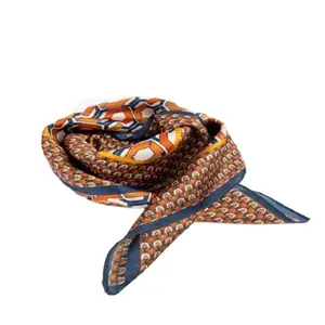 Custom Design <b>Square</b> Bandana <b>Scarf</b> 100% Cotton Printed Fashion New Best Quality Head Hair Model handmade Custom Logo - Product Image 1