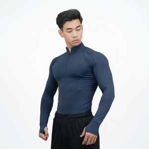 Men's Rashguard with Polyester/Nylon Digital <b>Print</b> Logo UV Protection Breathable Fabric for Gym <b>Surfing</b> Diving - Product Image 4