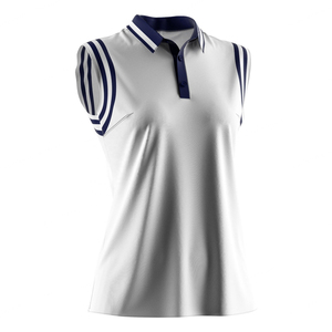 Camisetas de Golf sin Mangas para Mujer, Transpirables, de Punto, con Spandex, de Secado Rápido, Ropa de Alta Calidad, Camiseta sin Mangas para Tenis y Deportes de Polo - Product Image 6