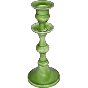 Diseño único de alta calidad para el hogar, fiesta decorativa, boda, comedor, candelabros de madera creativos, soporte de linterna y frascos para Taper - Product Image 2