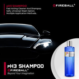 Shampooing auto Fireball PH3 500ml Concentré liquide Parfum doux/frais Conçu pour un lavage sûr Revêtements et scellants à base de SiO2 - Product Image 4