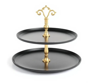 Support de gâteau en métal en fer de haute qualité pour la décoration de la maison et du jardin pour les accessoires de mariage et de fête d'Inde - Product Image 2