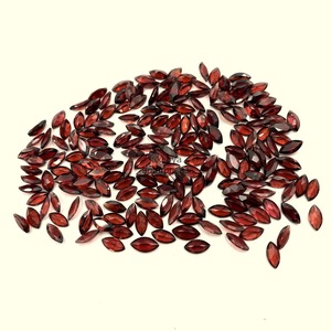 Natural Mozambique <b>Garnet</b> Marquise Cut Faceted Loose Gemstone Red <b>Garnet</b> Stone For Jewelry Making Wholesale Price Bulk 3.5mm 7mm - Product Image 6