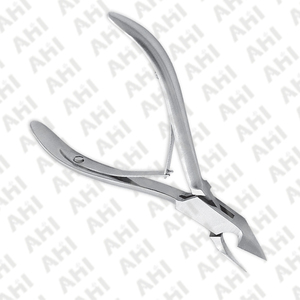Outils de manucure et pédicure professionnels de haute qualité en acier inoxydable, coupe-cuticules durable, pince à cuticules AHI 3-en-1 - Product Image 5
