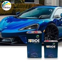Laque d'apprêt pour automobile 1K 2K Silver Pearl Basecoat Liquide de peinture pour voiture pour pulvérisation Laque d'apprêt pour automobile 1K 2K