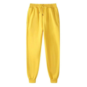 Pantalon de survêtement en coton personnalisé pour homme, basique, avec cordon de serrage, pour la gym et l'entraînement, épais, vente en gros, OEM, vêtements de sport - Product Image 4