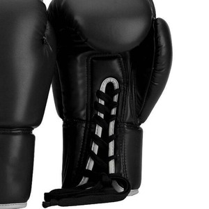 Wholesale Custom Design Leather Boxing Lace up <b>Gloves</b> with Moisture Wicking Durable Professional Boxing <b>Gloves</b> - Product Image 2