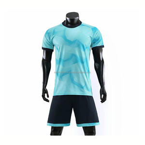 Conjunto de Camisetas de Fútbol para Hombre, Uniformes de Entrenamiento de Fútbol, Talla Grande, Manga Corta, Transpirable, Sublimado - Product Image 1