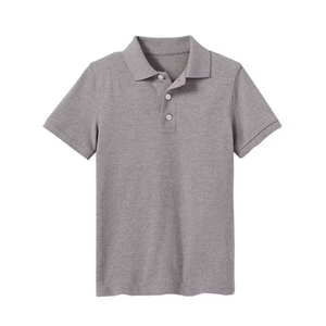 Chemises polo décontractées pour garçons, en coton et élasthanne, col rabattu, respirantes, écologiques, manches courtes, logo personnalisé - Product Image 6