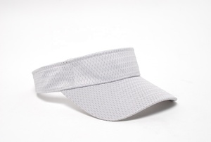 Casquette de golf noire courte en gros et visière de soleil unisexe vierge moins chère pour homme et femme - Product Image 3