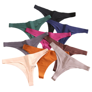 Ropa Interior Sexy Barata al por Mayor para Mujer, Bragas de Algodón, Calzones Sólidos de Talle Bajo para Chicas y Damas, Lencería Íntima para Mujer - Product Image 5