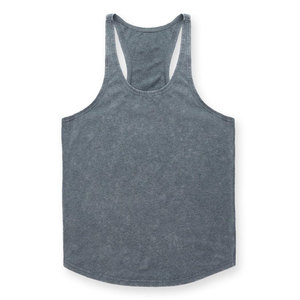 Camiseta Deportiva sin Mangas para Hombre, Lisa, OEM, Precio Bajo, Transpirable, Talla Grande, para Fitness, Baloncesto, Running, Yoga, Secado Rápido, Ropa de Entrenamiento - Product Image 2