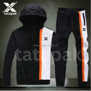 Just In ensembles de survêtement à capuche pour hommes 100% coton survêtement polaire costumes pantalons de survêtement Sport automne sport prix de vente en gros - Product Image 6