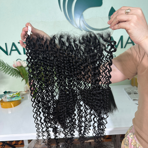 Pelucas naturales rectas HD de encaje frontal con diseño de moda, peluca rubia para mujer, cierre frontal de encaje transparente, precio al por mayor - Product Image 2