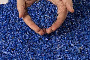 Regrind de Tambor Azul de HDPE Premium, Grado Industrial, Suministro a Granel de Plástico Reciclado para Uso en Reciclaje y Fabricación - Product Image 4