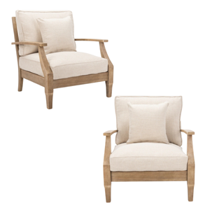 Sillones de Salón Minimalistas de Lujo, Sillón Individual de Madera de Teca, Muebles de Interior y Exterior Cómodos de la Mejor Calidad - Product Image 6