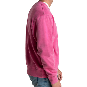 Sweat-shirt pour homme à col rond, 360g, coupe ample, en mélange de coton, idéal pour l'hiver, l'automne et le printemps, design basique - Product Image 3