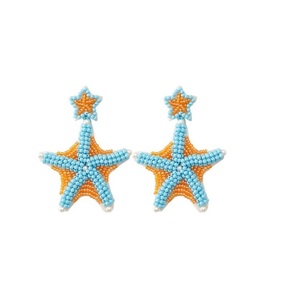 Pendientes de Mujer con Cuentas Bordadas Personalizadas, Hermosos Pendientes Hechos a Mano con Cuentas, Pendientes de Lujo Hechos a Mano - Product Image 4