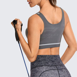 Servicio OEM, MOQ Bajo, Sujetador Deportivo para Mujer, Transpirable, Tallas Grandes, Alto Soporte, Ropa Deportiva con Colores y Logotipos Personalizables - Product Image 4
