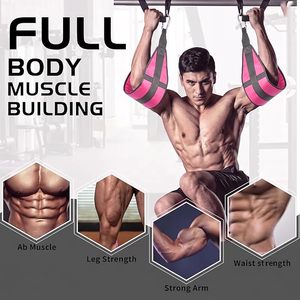 Durable Hanging Ab <b>Slings</b> with Comfortable <b>Arm</b> Padding for Bodybuilding and Abs Workout Equipment - Product Image 2