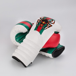 Best Professional Customized Logo Composite Pure Leather Boxing <b>Gloves</b> for Adults Martial Arts Training <b>Gloves</b> - Product Image 4