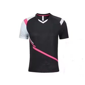 Uniformes de Tenis Sublimados con Diseños Personalizados, Transpirables, de Manga Corta, Estampados, para Jóvenes, Clubes y Ligas, Unisex - Product Image 4
