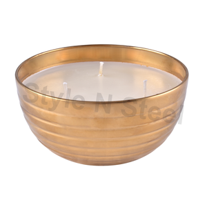 Portavelas MV HM Dorado para Velas de Té Aromáticas para Navidad, Pascua, Cumpleaños, San Valentín, Diwali, Bares y Festividades - Product Image 4