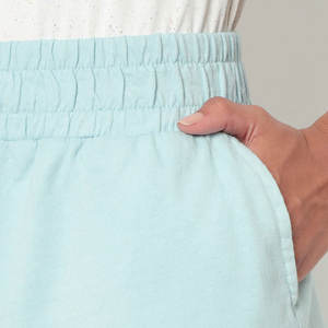 Pantalones Cortos Deportivos Transpirables de Secado Rápido para Mujer, 100% Algodón, MOQ Bajo, Gran Venta, Nuevo Diseño, Cintura Alta - Product Image 6