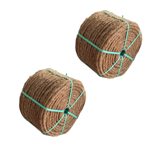 Natural Fiber COIR ROPE For Garden <b>Fencing</b> And Decorative Landscape Installation In Eco Friendly Outdoor Projects - Product Image 1