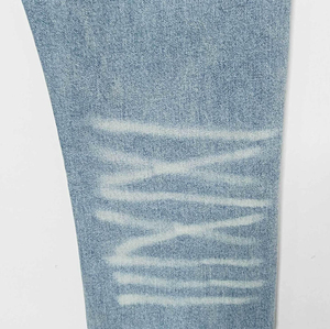 Pantalones Vaqueros de Mezclilla para Hombre, Corte Recto, Tiro Medio, Elásticos, Estilo Urbano, Lavado a la Piedra, Vintage, Ecológicos, Primavera - Product Image 4