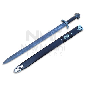 DAMAS FAIT À LA MAIN NOIR MICARTA POIGNÉE NOTHMEN VIKING ÉPÉE NMT-2523 - Product Image 1